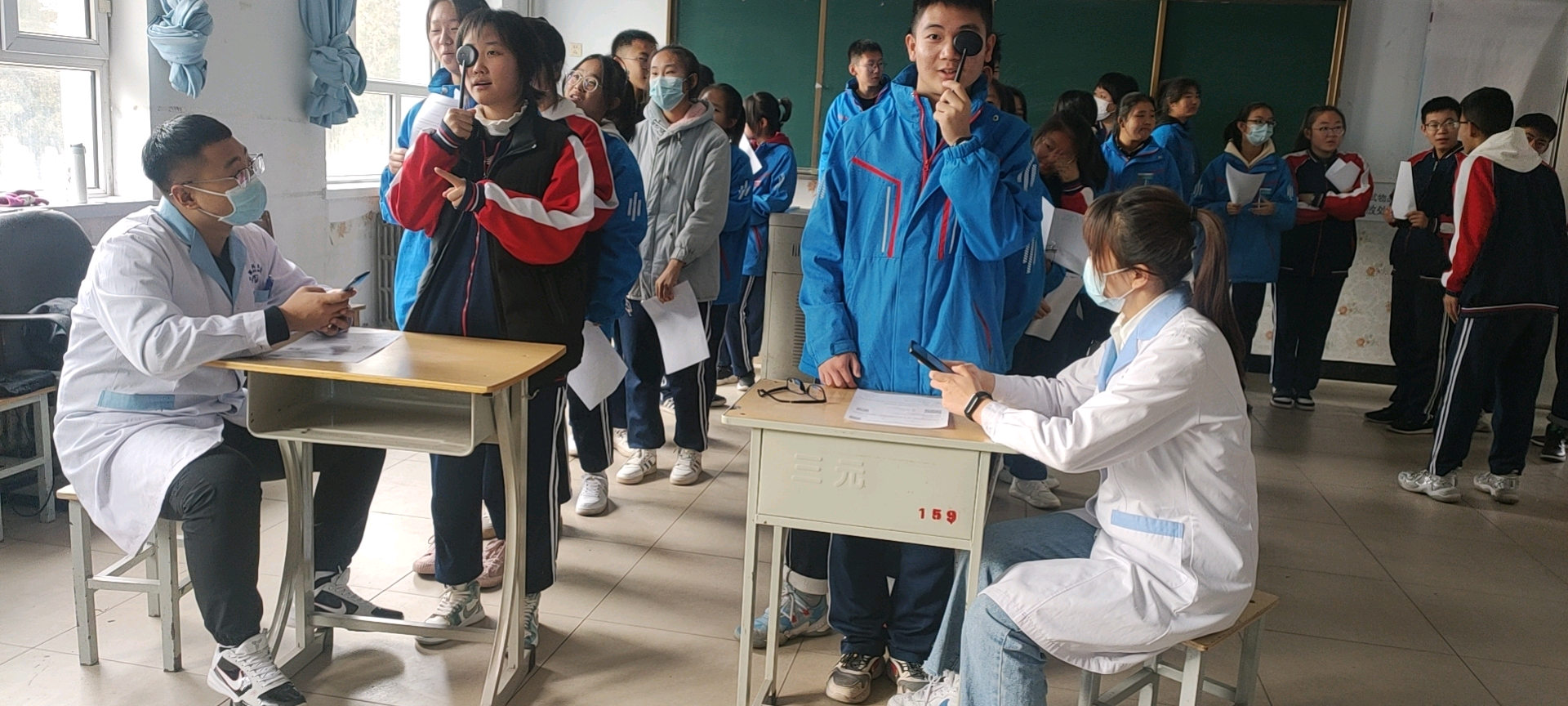 内蒙古教育厅 彩虹行动 学生近视防控专项计划正在进行中